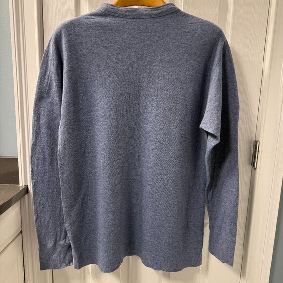 L.L. Bean River Drivers Wool Blend Base Layer Henley Shirt Size XL Tall - Picture 4 of 6